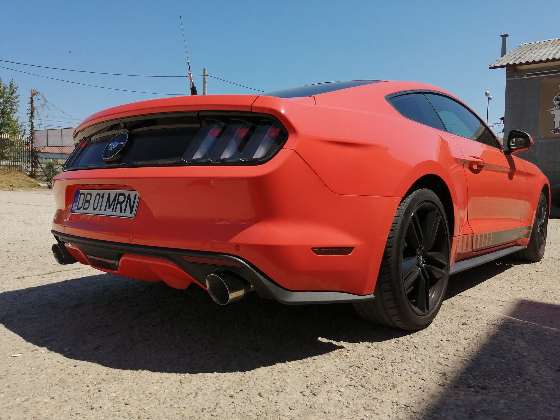 Ornament esapament inox - Tips rot 114mm L190 PILOT-performance P053-2 4 Ford Mustang 2.3 PILOT performance exhaust 0 Ornament esapament inox - Tips rot 114mm L190 PILOT-performance P053-2 - imagine 4