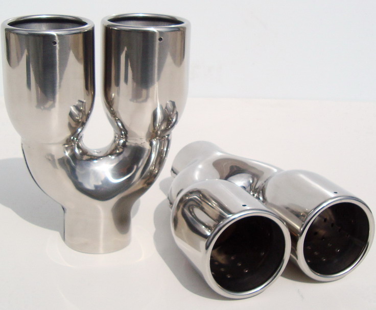 Ornament esapament inox tips dublu P372 1 P372 Ornament esapament inox tips dublu P372