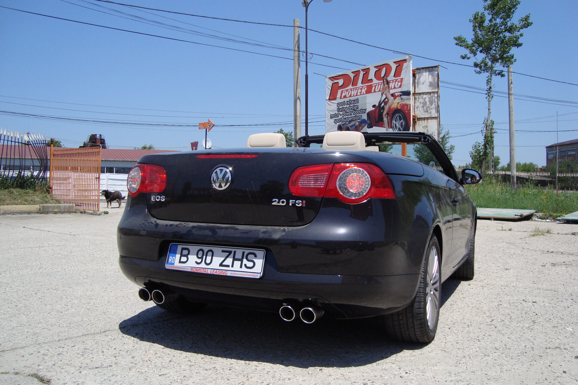 Ornament esapament inox tips dublu P372 3 VW Eos TobaBorla by PILOT 3 Ornament esapament inox tips dublu P372 - imagine 3