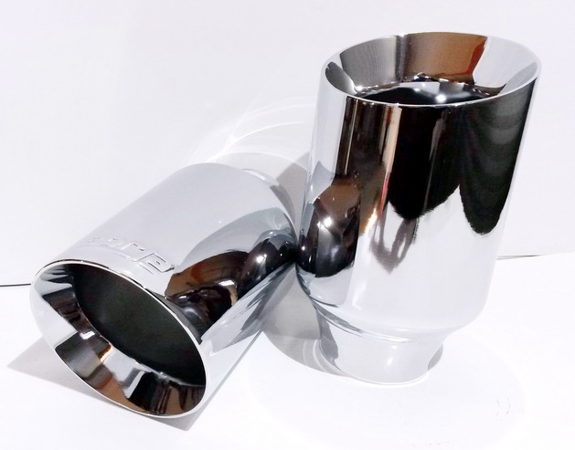 Ornament esapament inox tips rot. 100mm - inlet63 P241 1 P241 Ornament esapament inox tips rot. 100mm - inlet63 P241