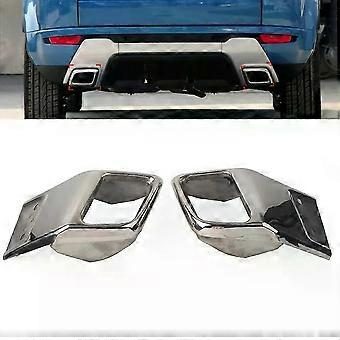 Ornament esapament inox tips Range rover Evoque trapez P446-R dreapta 2 Range rover evoque p446-r