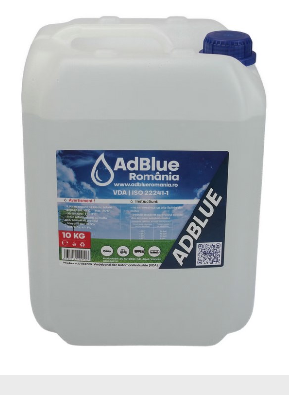 AdBlue 10L ISO22241 certificat pentru sisteme SCR si filtre particule auto 1 Adblue 10L1 AdBlue 10L ISO22241 certificat pentru sisteme SCR si filtre particule auto